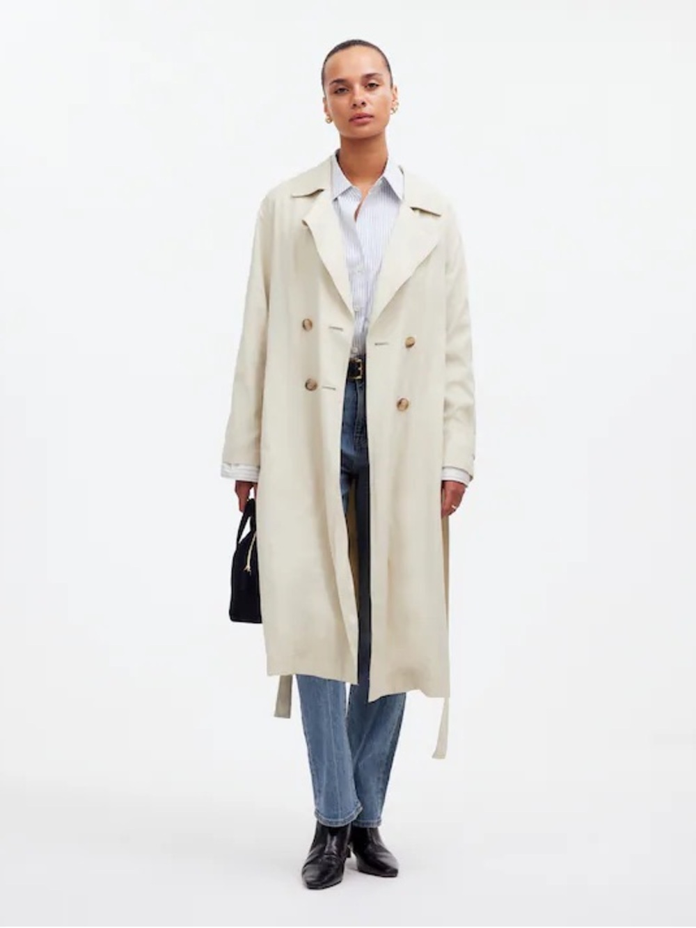 Madewell Belted Trench Coat